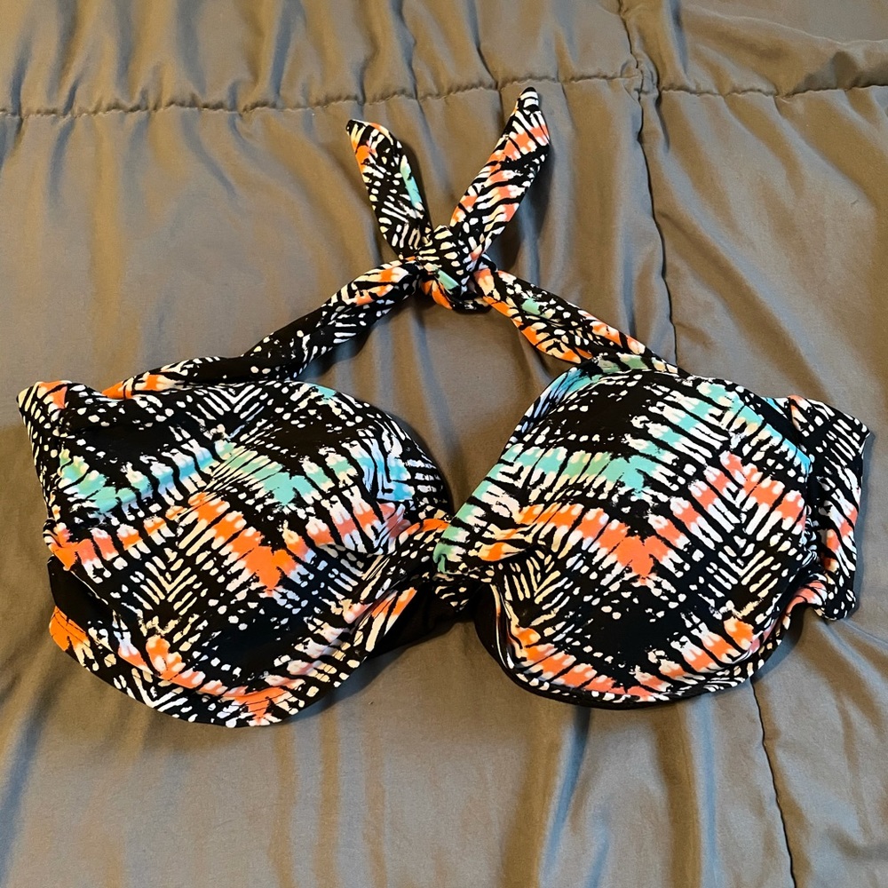 (2/$14) Converse One Star Strapless Bikini Top